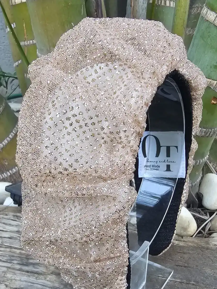 קשת נצנץ בגווני ררוז גולד