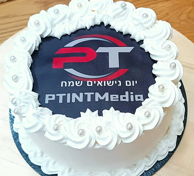 עוגה מעוצבת 2 שכבות