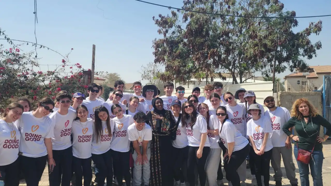 יום המעשים הטובים עם קבוצת יהל ישראל