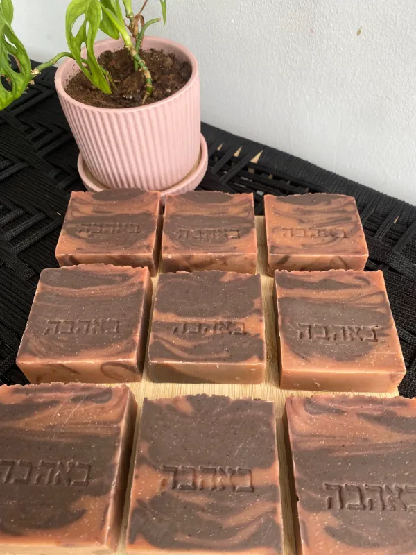 סבון קפה בוץ (מים המלח) ☕️מוכן לשימוש 23/1/26