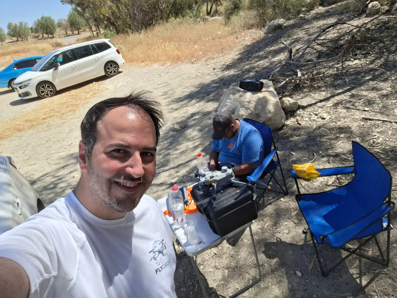 חניכת שטח שיעור שני תרגול טיסה בשיבוש gps