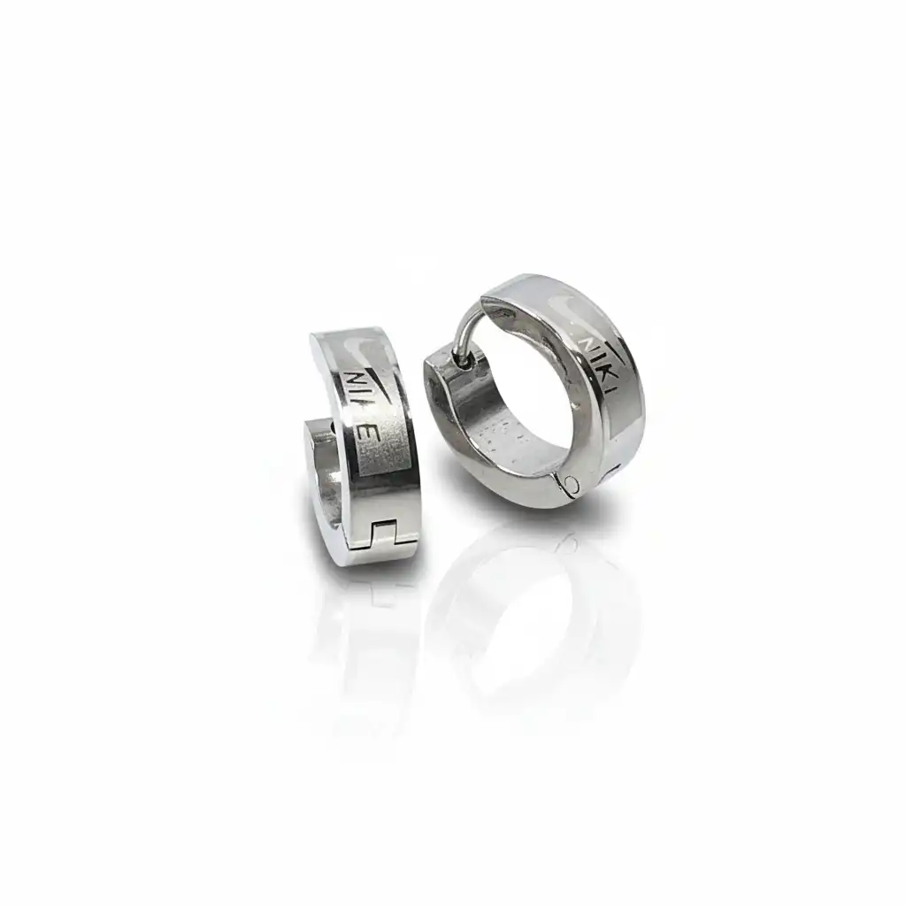 עגילים לגבר מתכת רפואי סטניסטיל