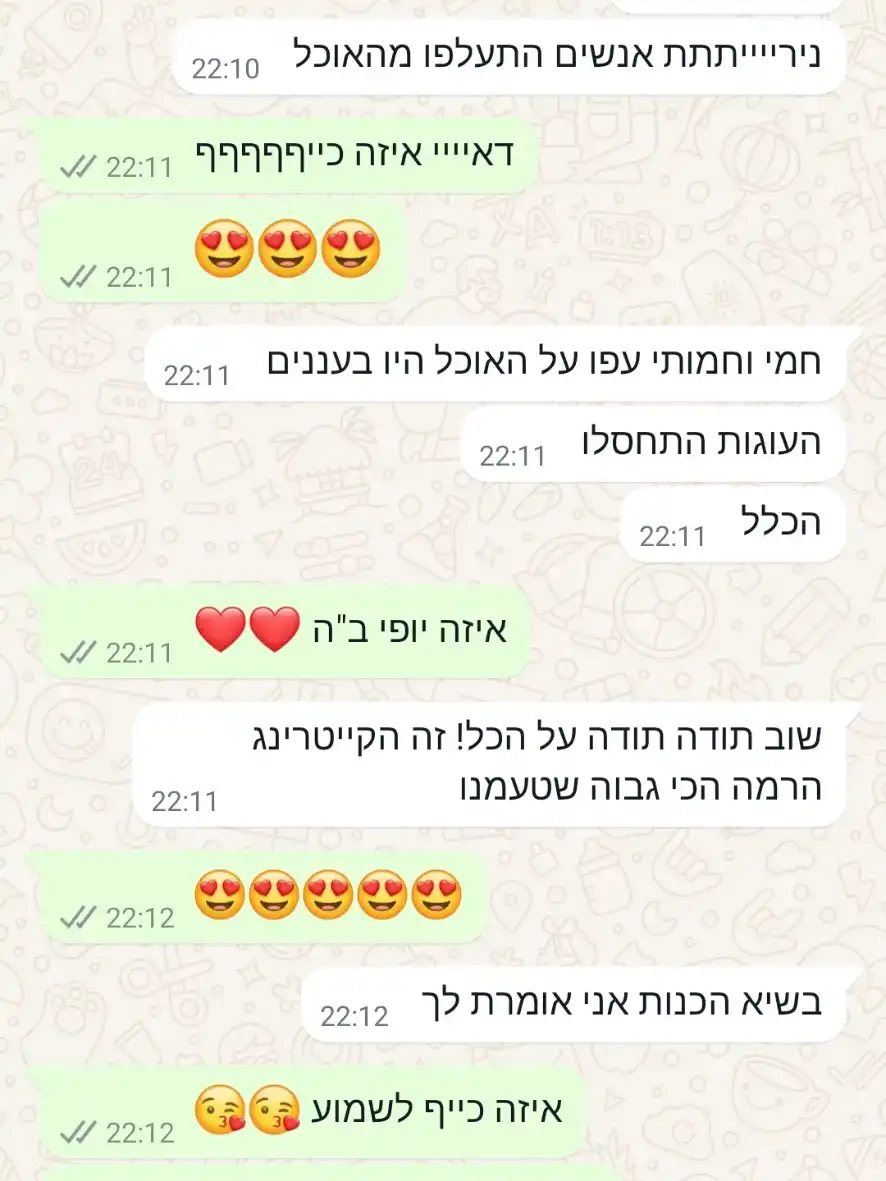 המלצות חמות מלקוחות