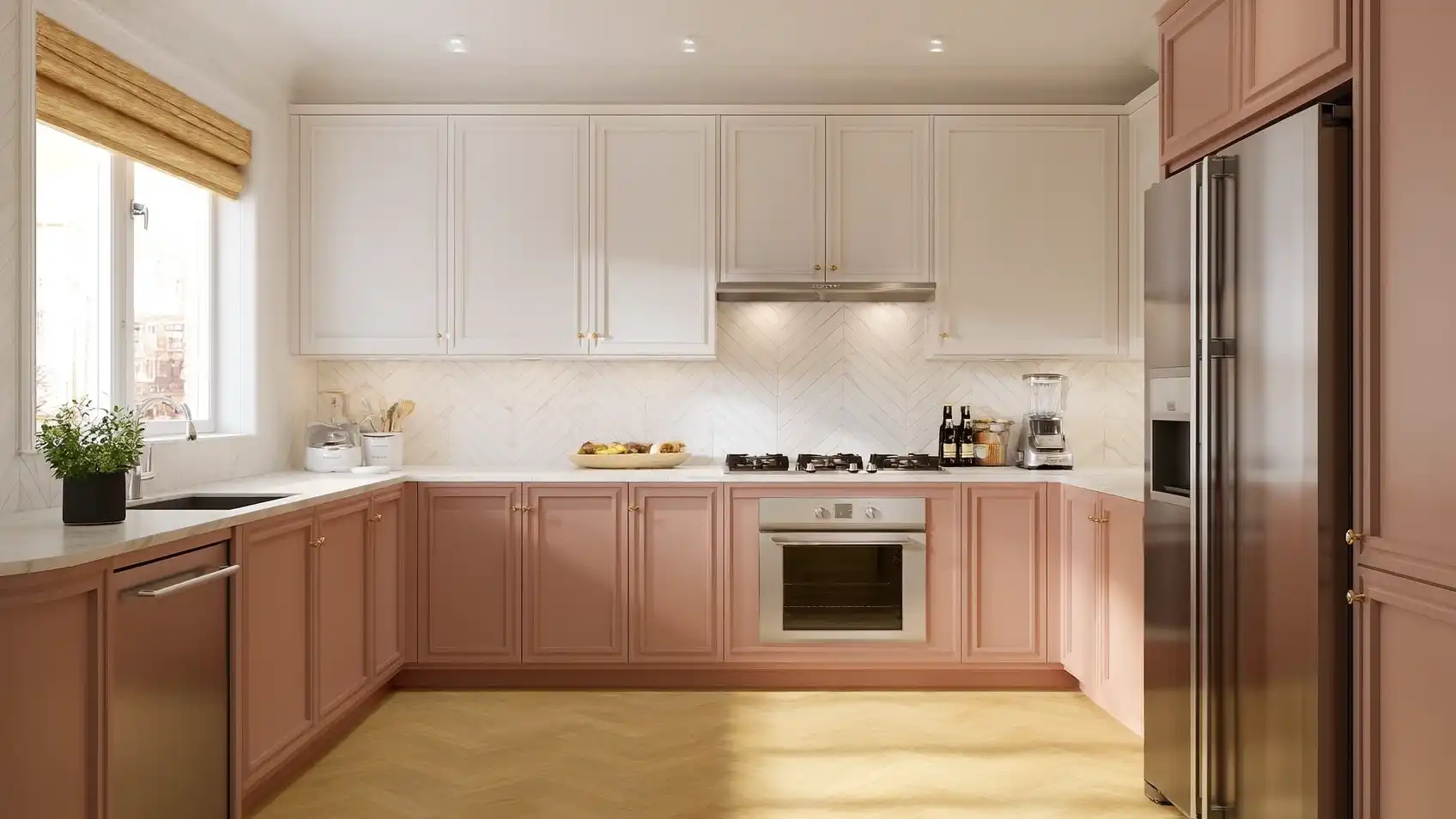 מטבחים סקנדינביים עם צבע בפתח תקווה  | RAN KITCHENS