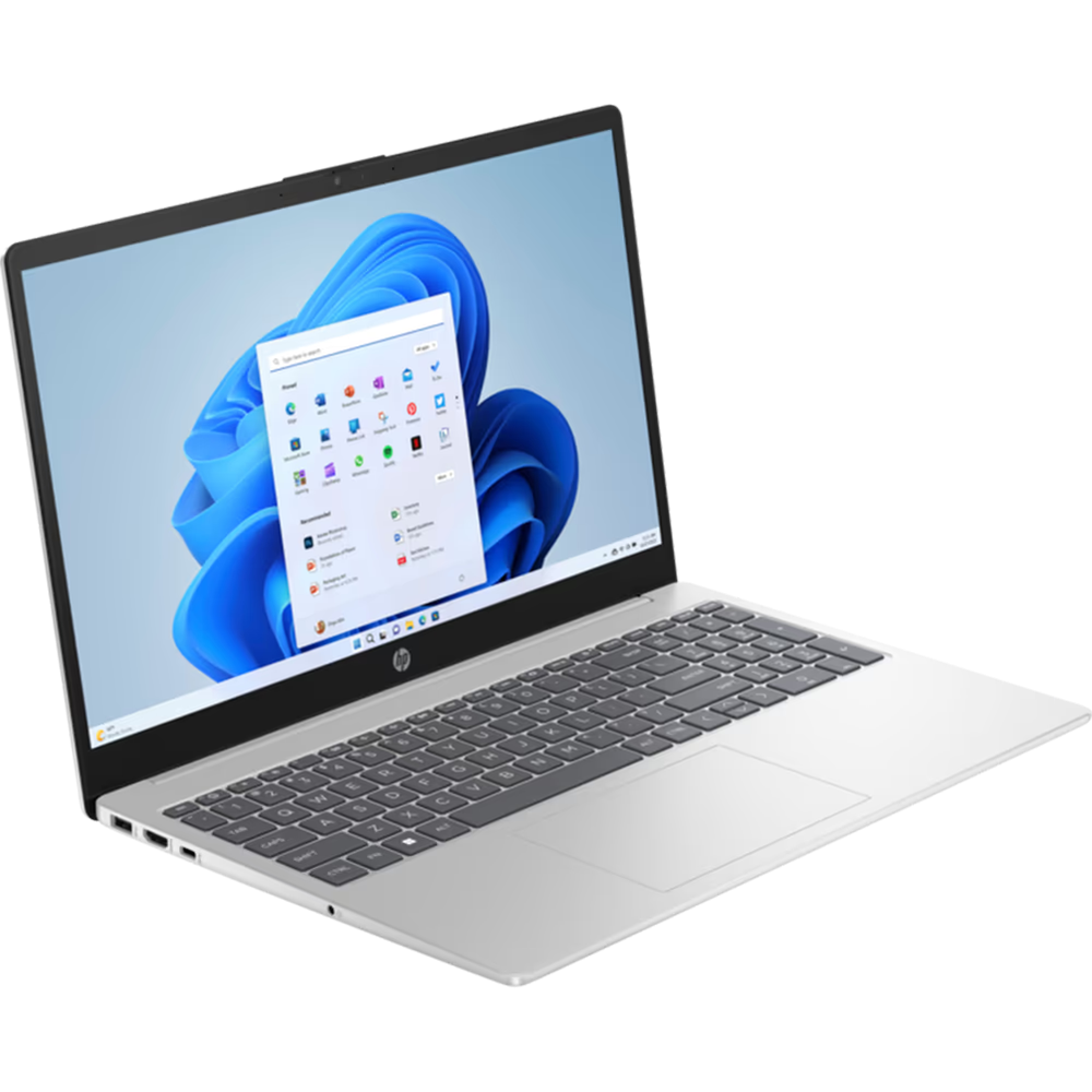 מחשב נייד HP Laptop 15-fd0016nj / 847F8EA - Core i7-1355U 512GB SSD 16GB RAM Windows 11 - צבע כסוף שלוש שנות אחריות ע"י היבואן הרשמי