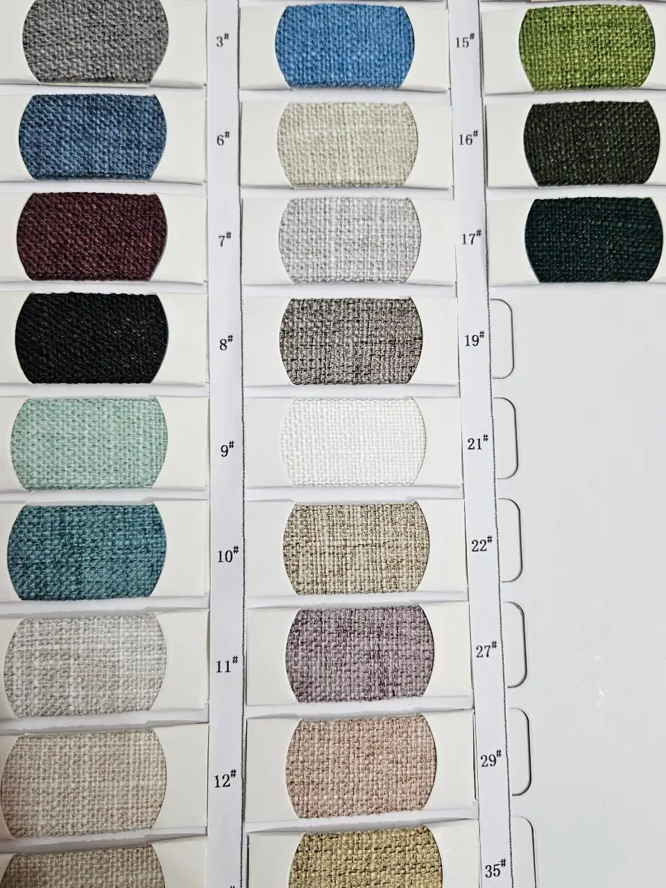 פשתן לריפוד רוחב הבד 155 ס"מ