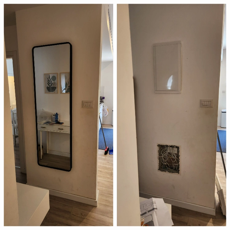 תליית תמונות ומראות 