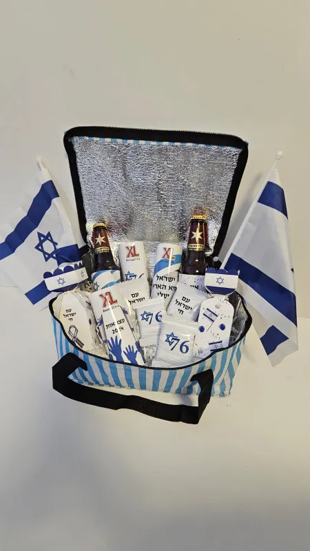 סט אלכוהול ונשנושים לעצמאות