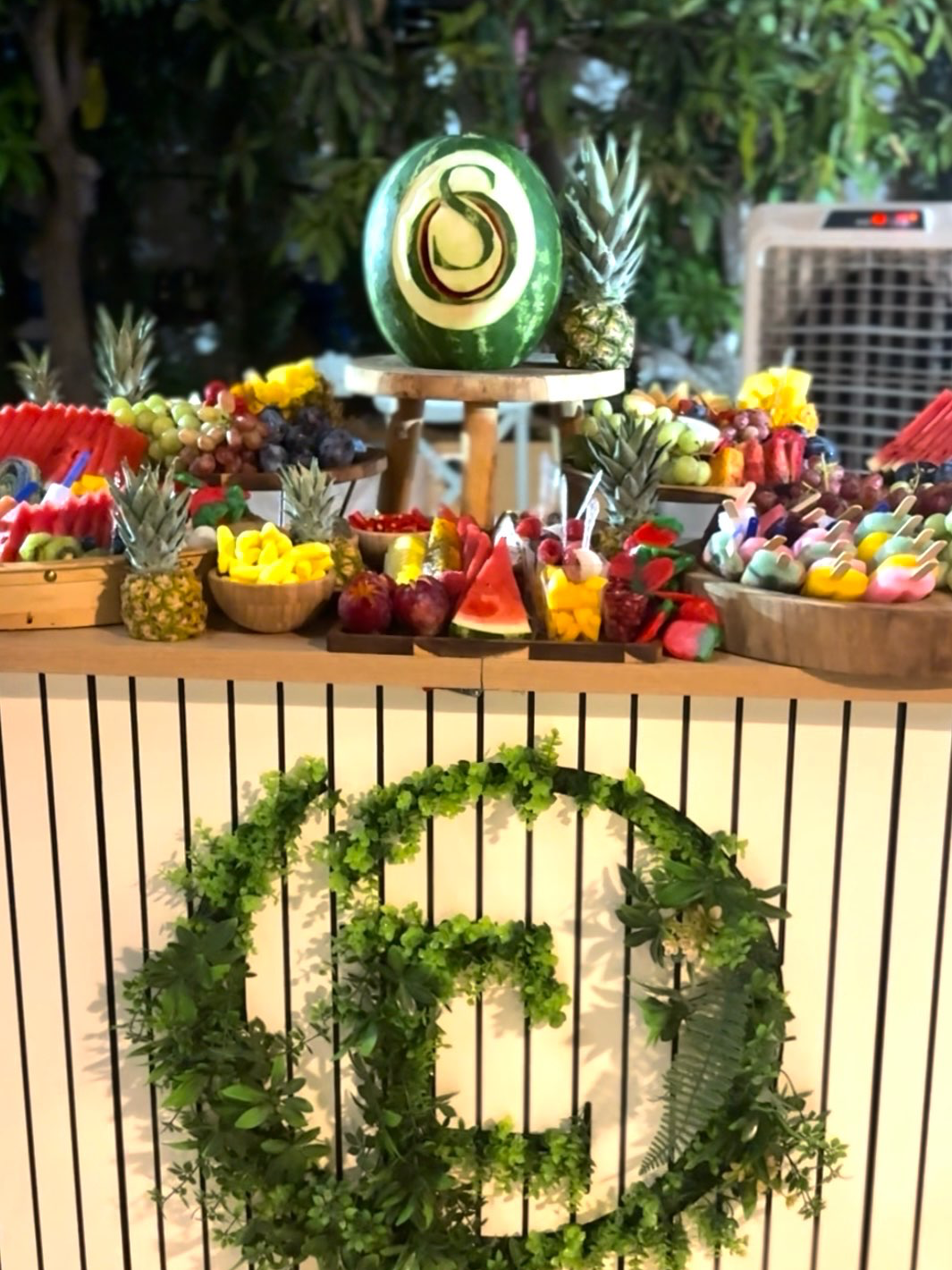 בר פירות מעוצב 2.7 מטרים.