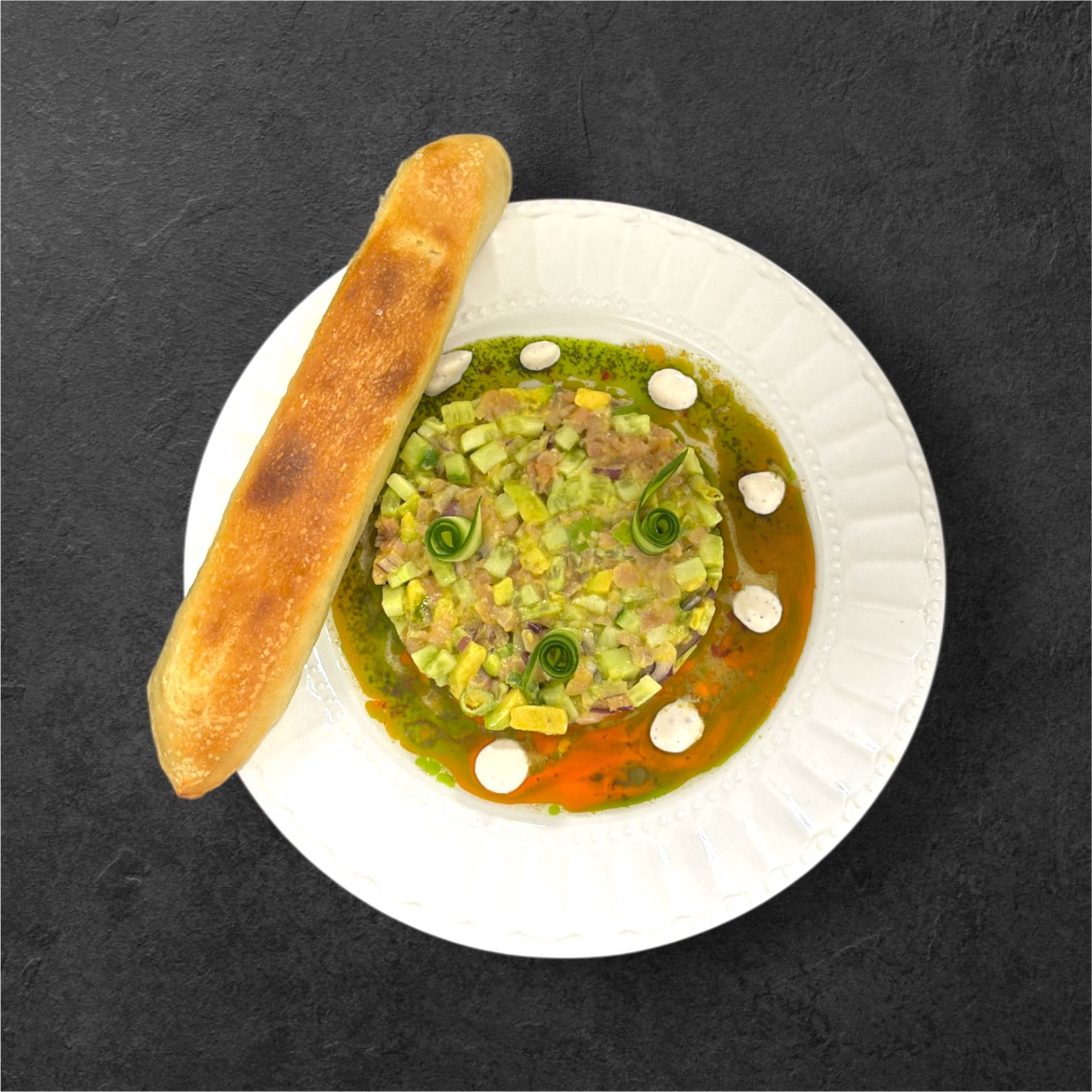 טרטר סלמון מעושן