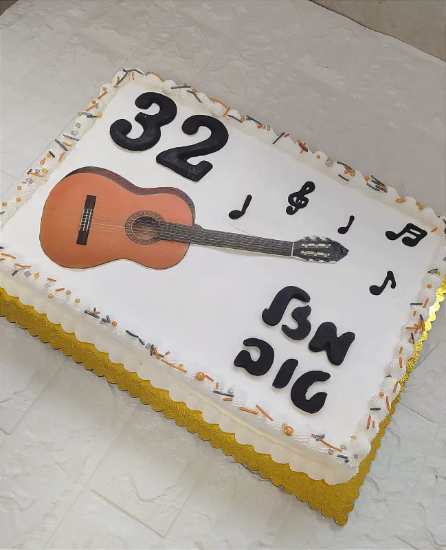 עוגה מעוצבת - מלבנית