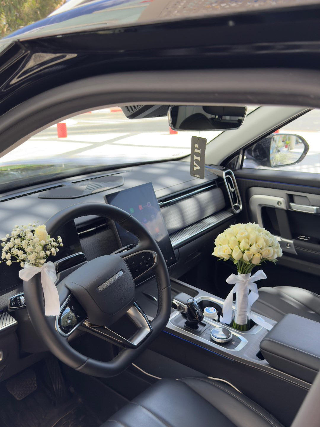 זר כלה | קישוט רכב