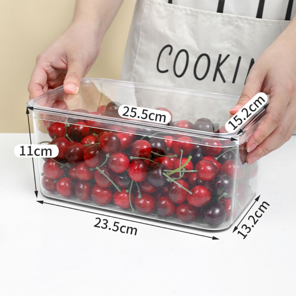 קופסת אחסון אקרילי מג'יק 12 ליטר עם מכסה