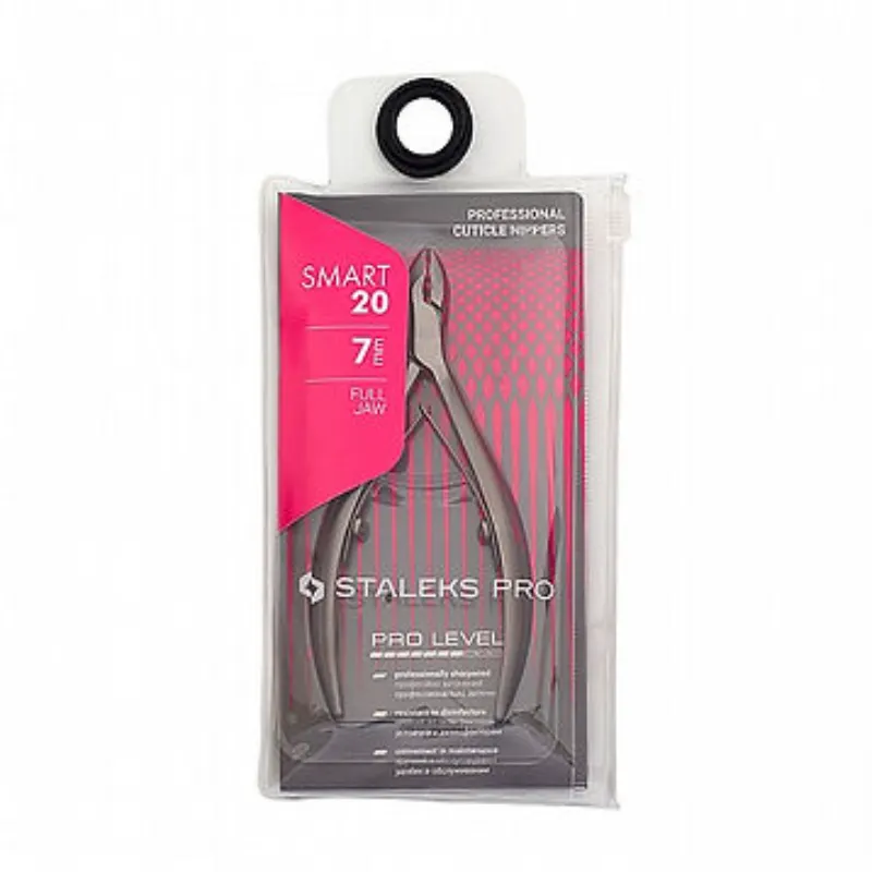 צבת מניקור לעור 7ממ STALEKS PRO MANICURE NIPPERS SMART NS-20-7
