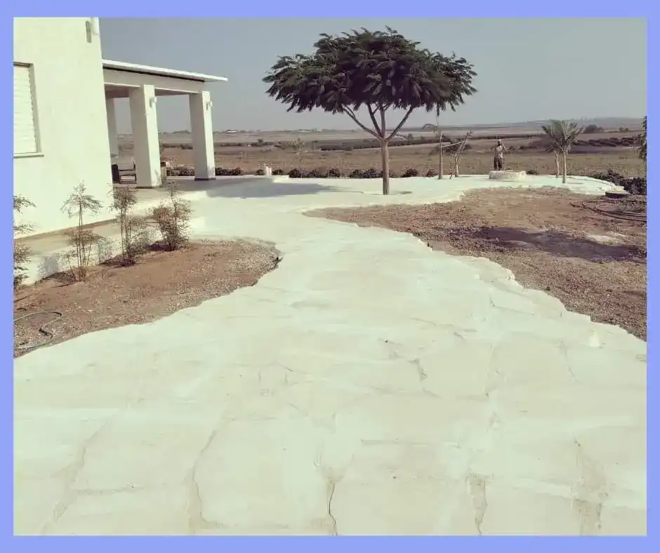 עבודות אבן טבעית- טרסות וריצוף חוץ