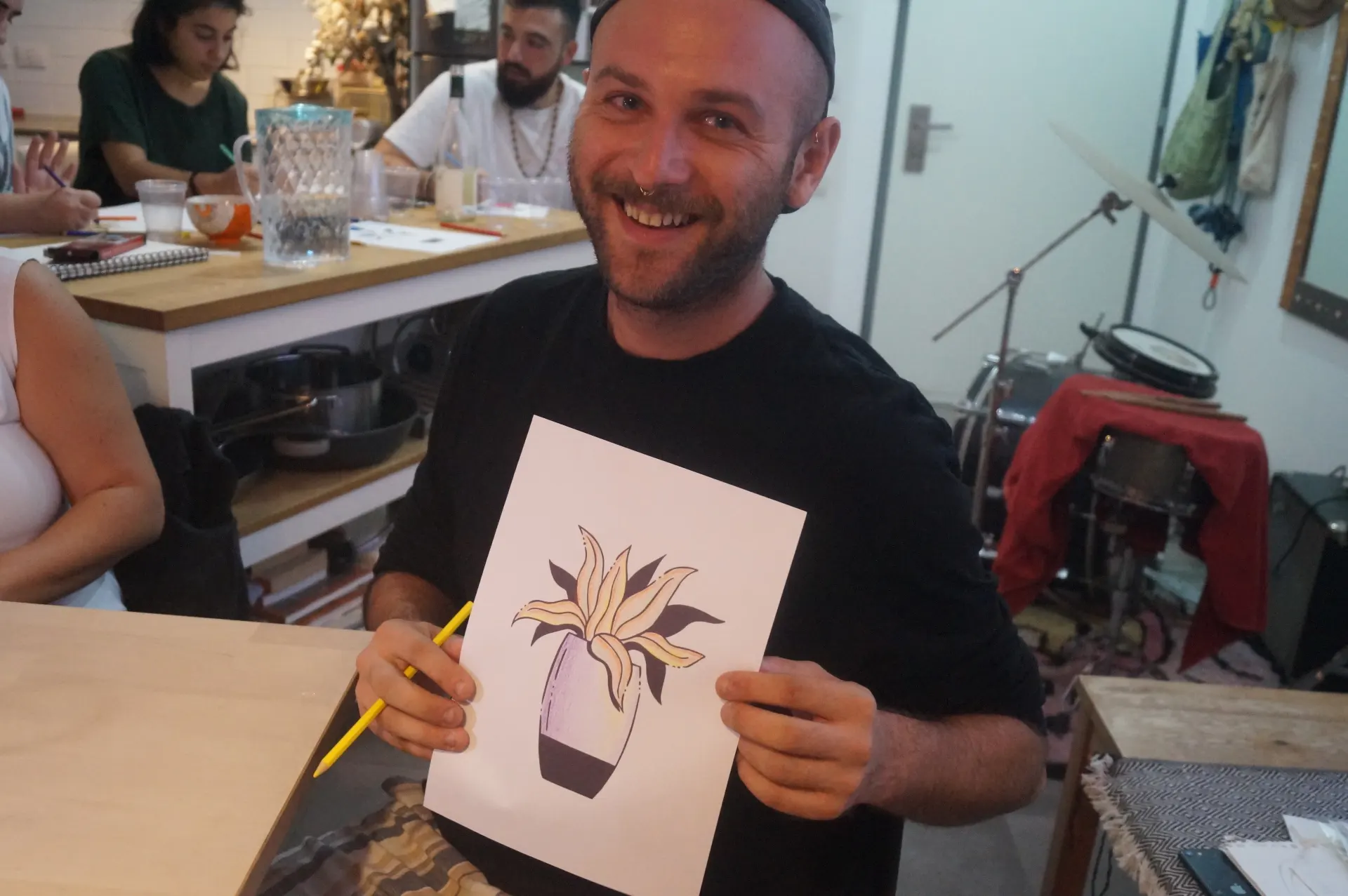 שיעור 1+2 -  רישום בעיפרון 