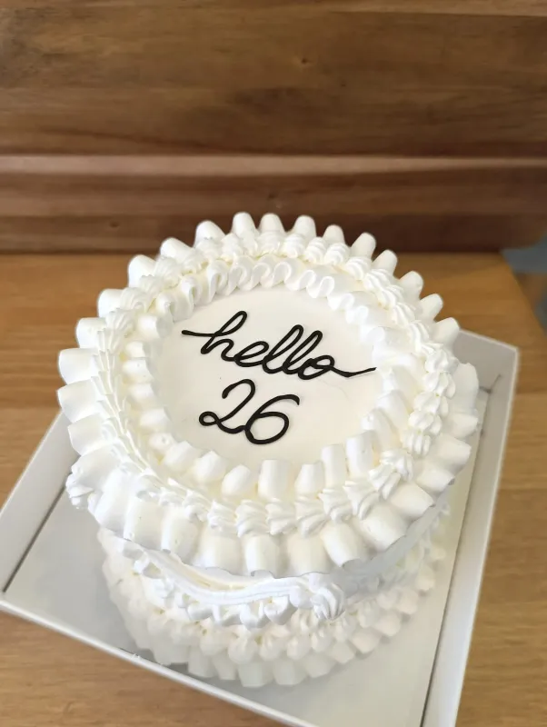 עוגת וינטג' אישית