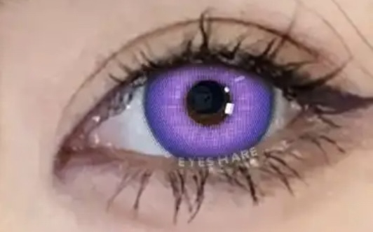 עדשות צבע סגול 