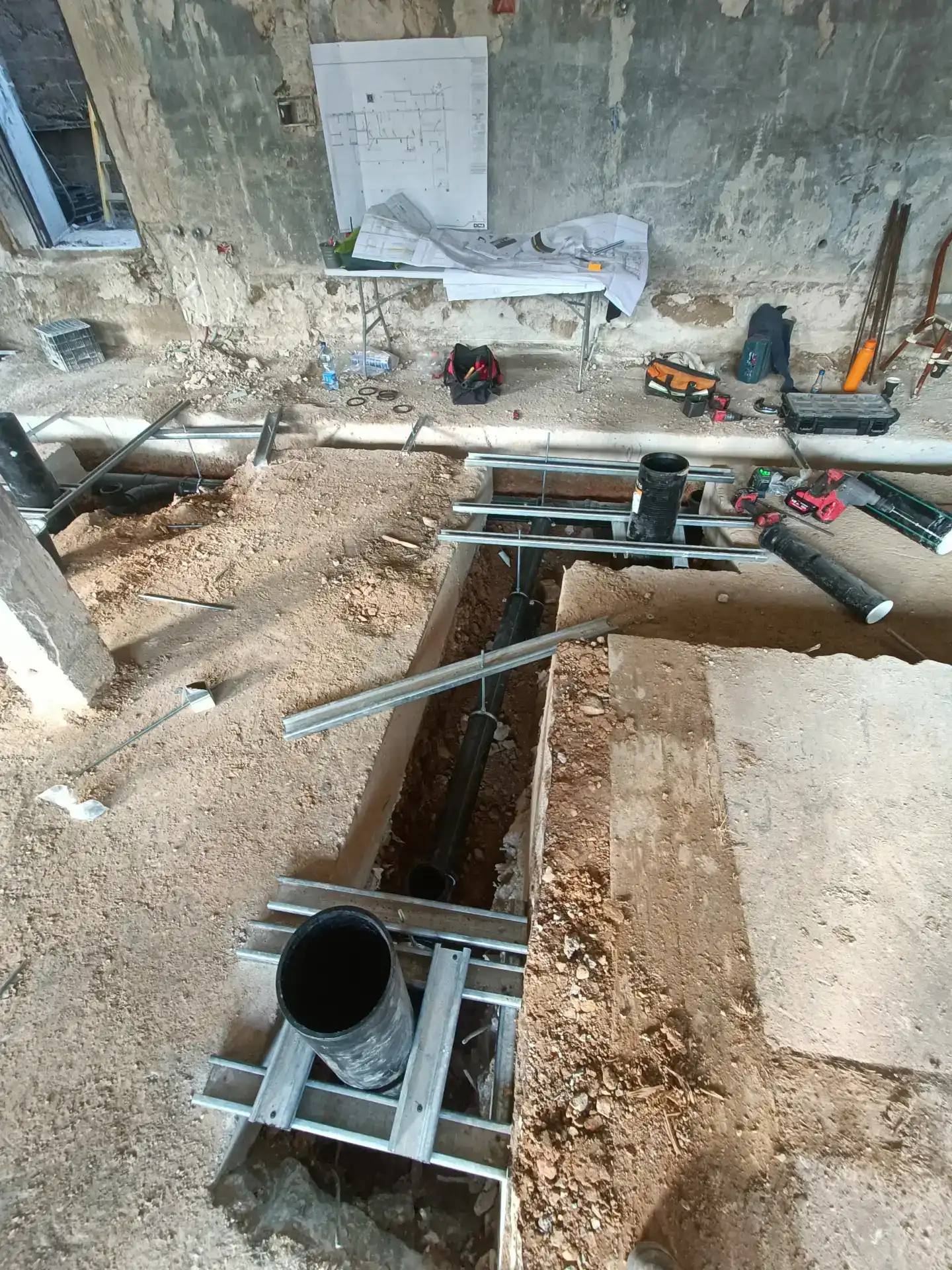 מערכת אינסטלציה מסעדת פופ 