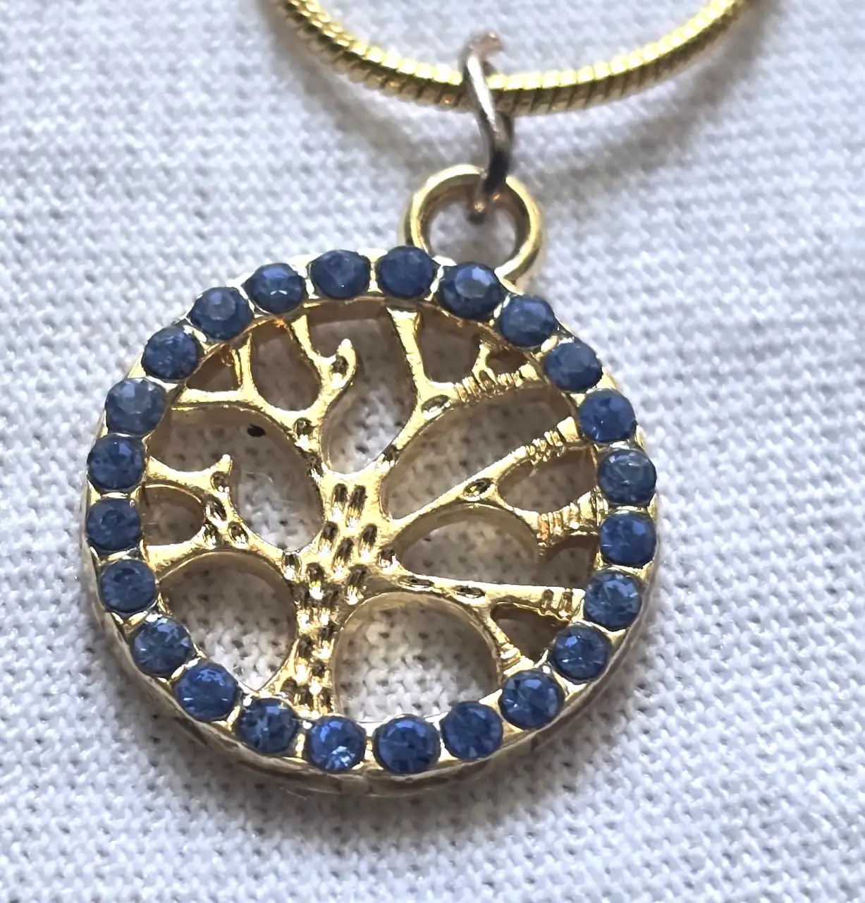 יודאיקה שרשרת ותליון גולדפילד איכותי בציפוי זהב 18 קראט חתום