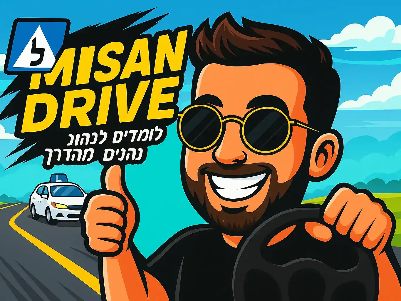 קצת עליי || MISAN DRIVE - אליחי מיסן מורה לנהיגה