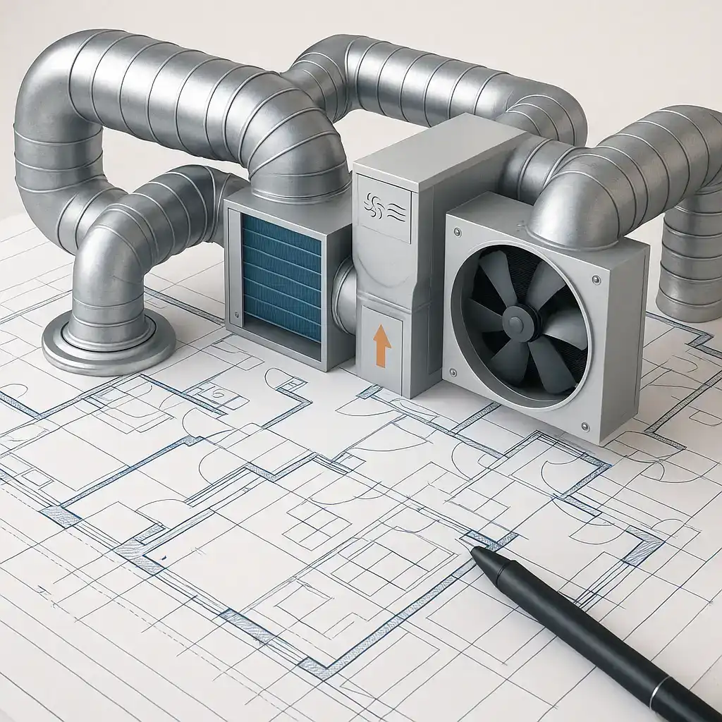 תכנון מערכות מיזוג אוויר, אוורור ומערכות פינוי עשן