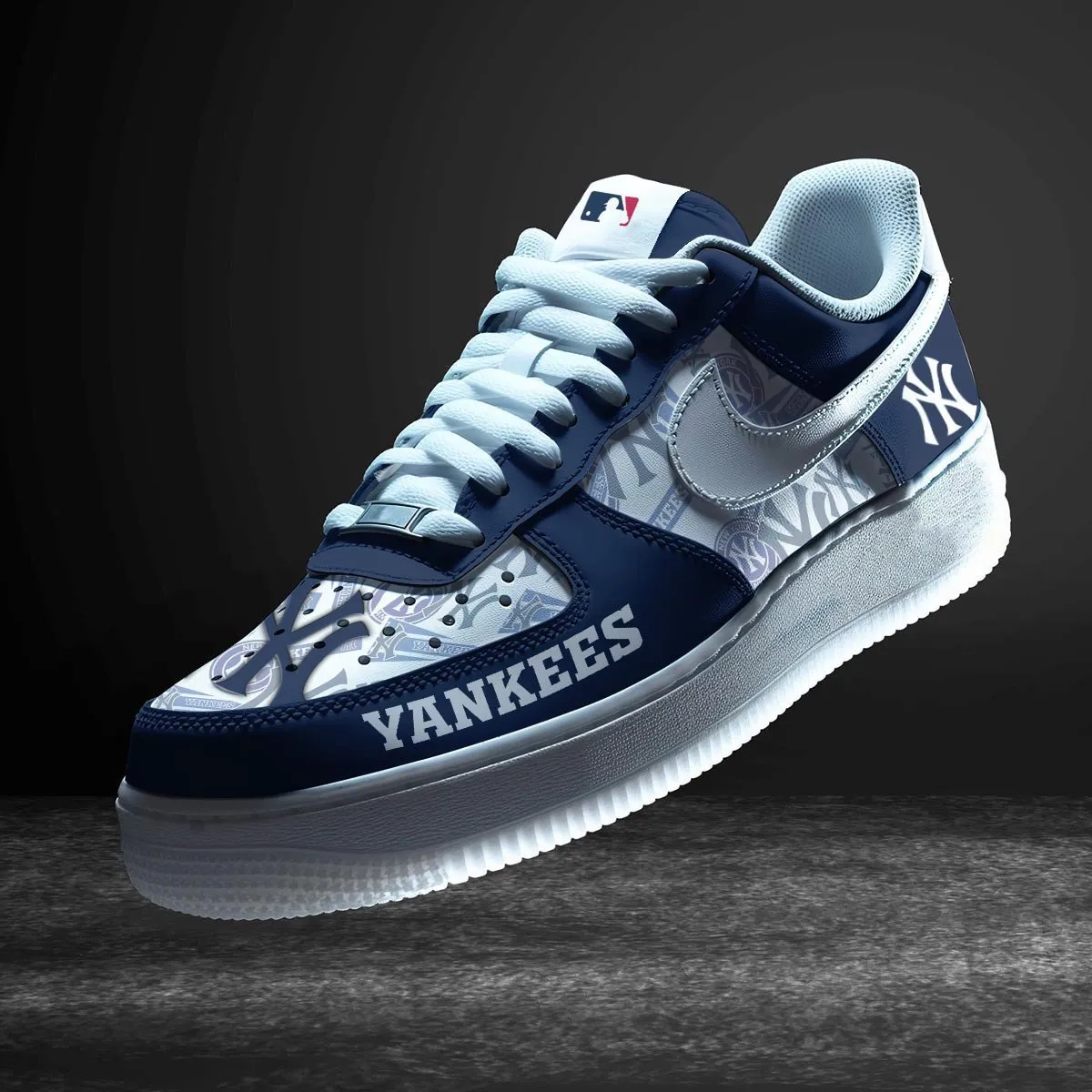 New York Yankees Sport Team Air Force 1 AF1 Sneakers Shoes For Men And Women 451ZQ-5645