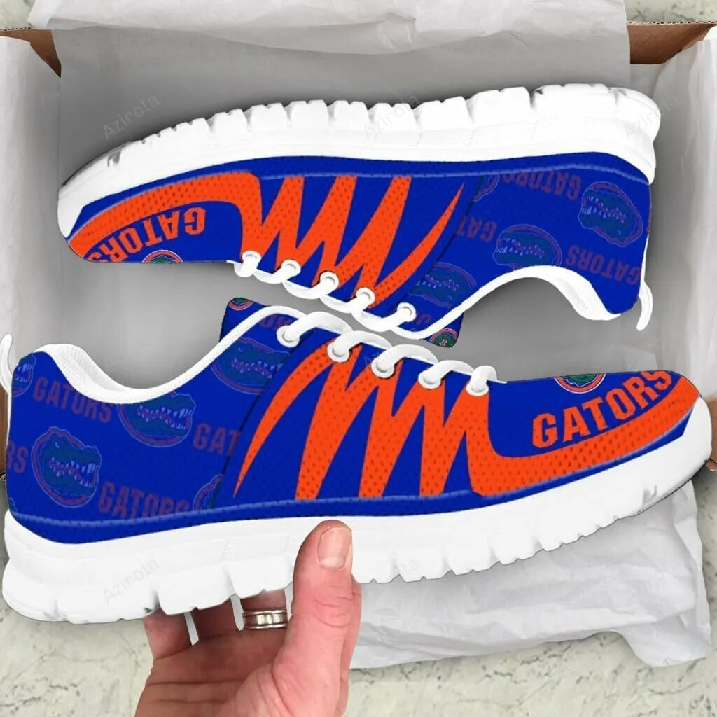 Florida Gators Blue Orange Running Shoes Sport Sneakers 672ZJ-2914