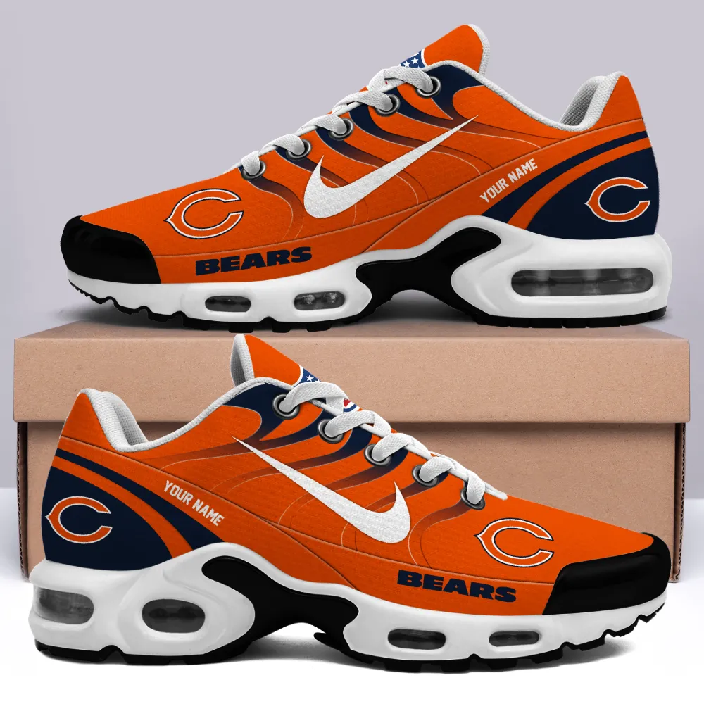 Chicago Bears New Colorsnike Air Max Plus TN Shoes Air Cushion Sneaker 376DU-8523