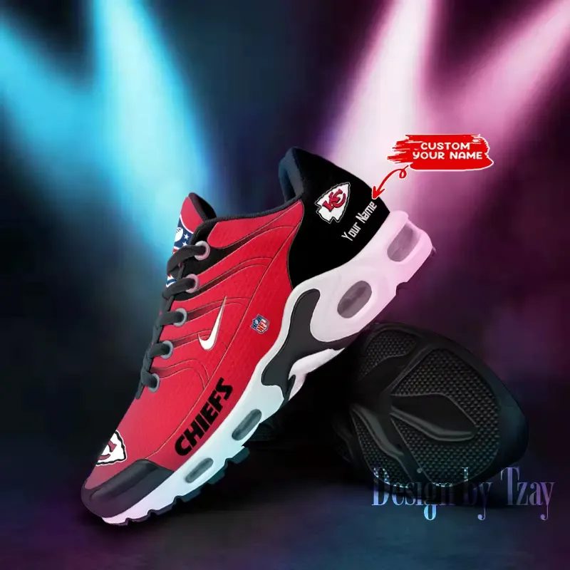 Kansas City Chiefs Personalized New Colorsnike Air Max Plus TN Shoes Air Cushion Sneaker DV1 508PD-9920