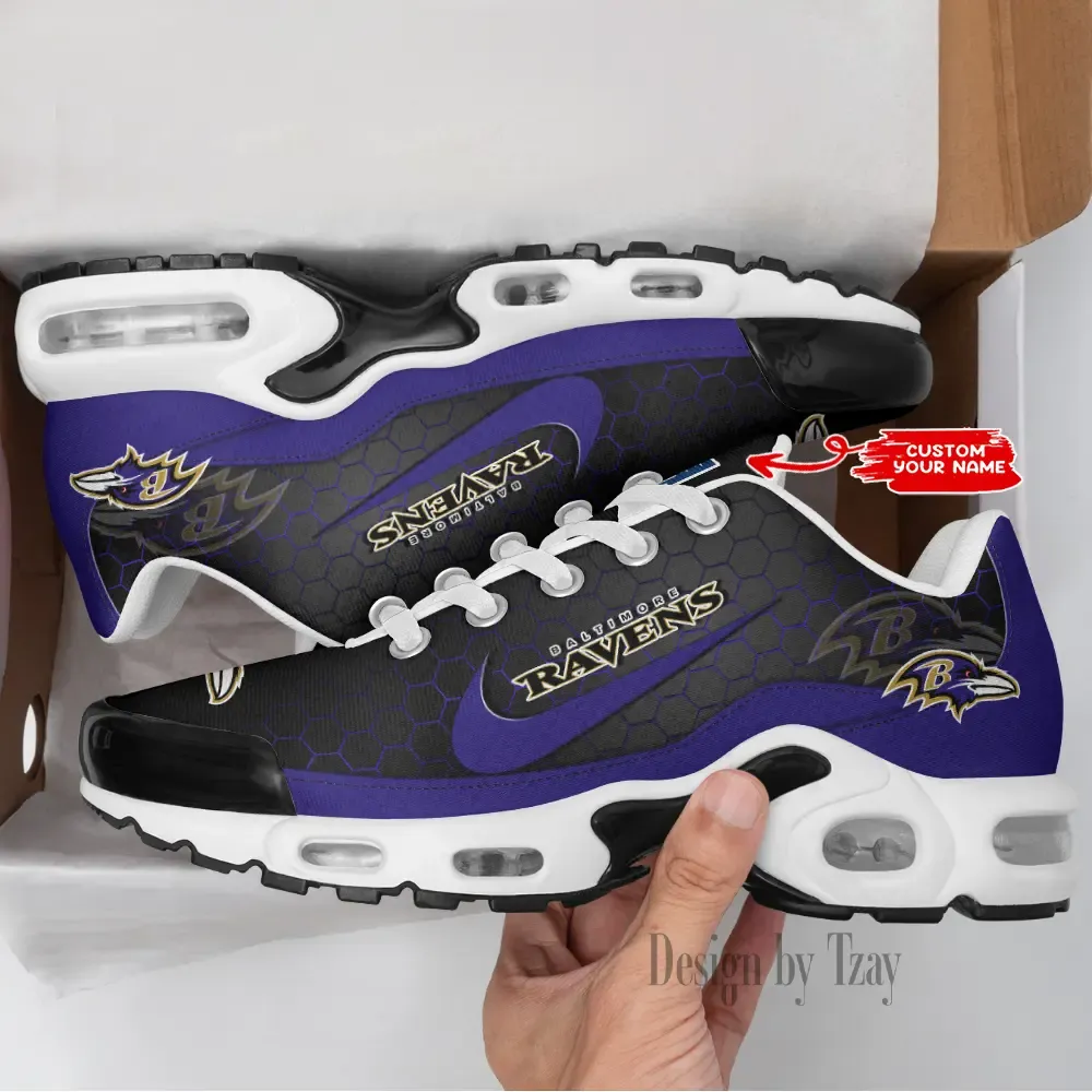 Baltimore Ravens Personalized New Colorsnike Air Max Plus TN Shoes Air Cushion Sneaker DV1 168OQ-5148