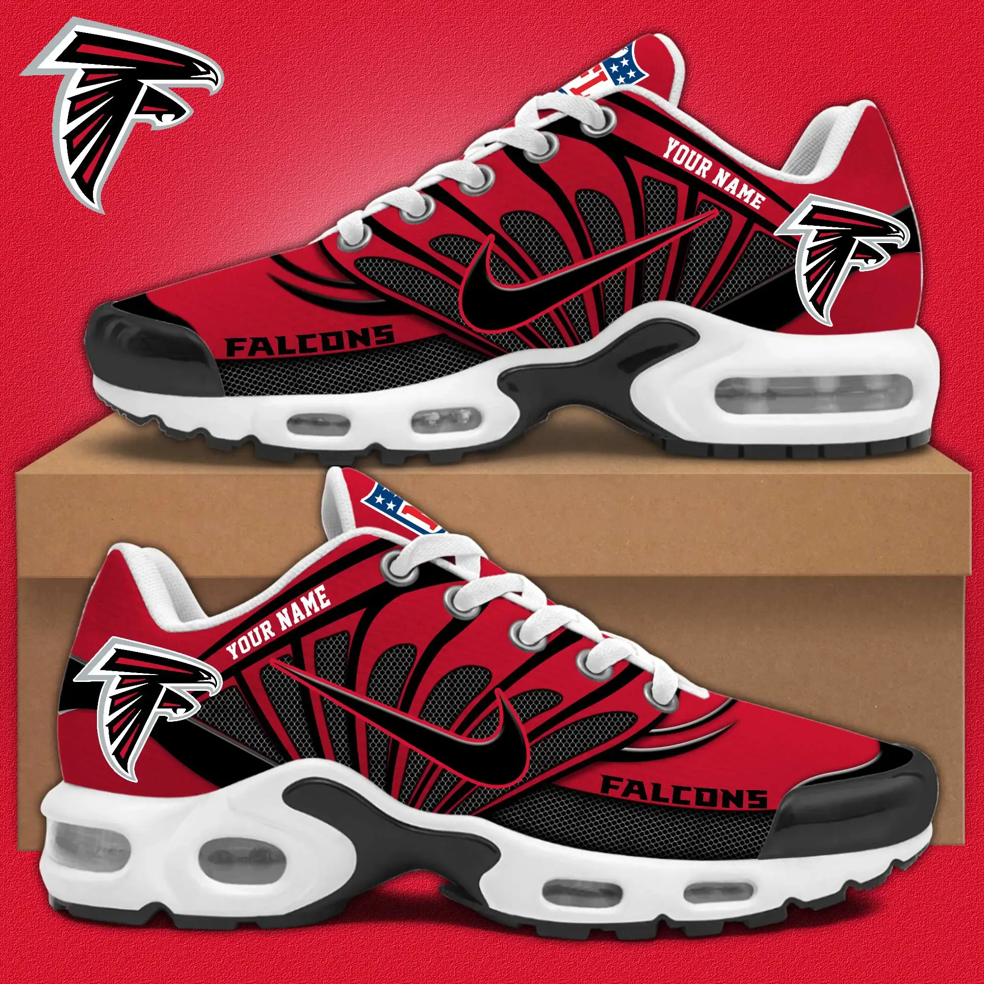 Atlanta Falcons New Colorsnike Air Max Plus TN Shoes Air Cushion Sneaker 309GW-9181