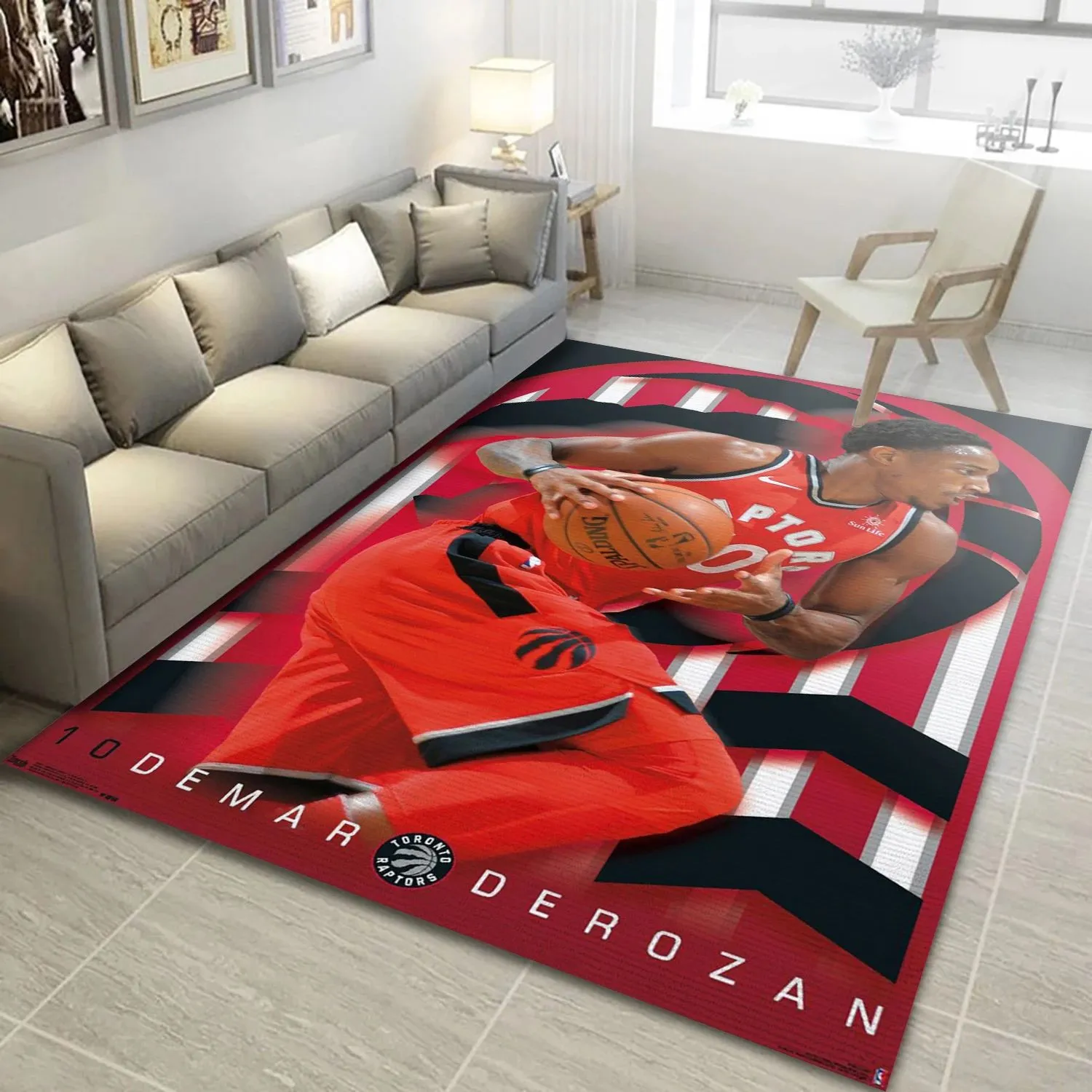 Demar Derozan Toronto Raptors NBA Area Rug For Christmas, Living Room Rug US Decor Indoor Outdoor Rugs 270XK-4443