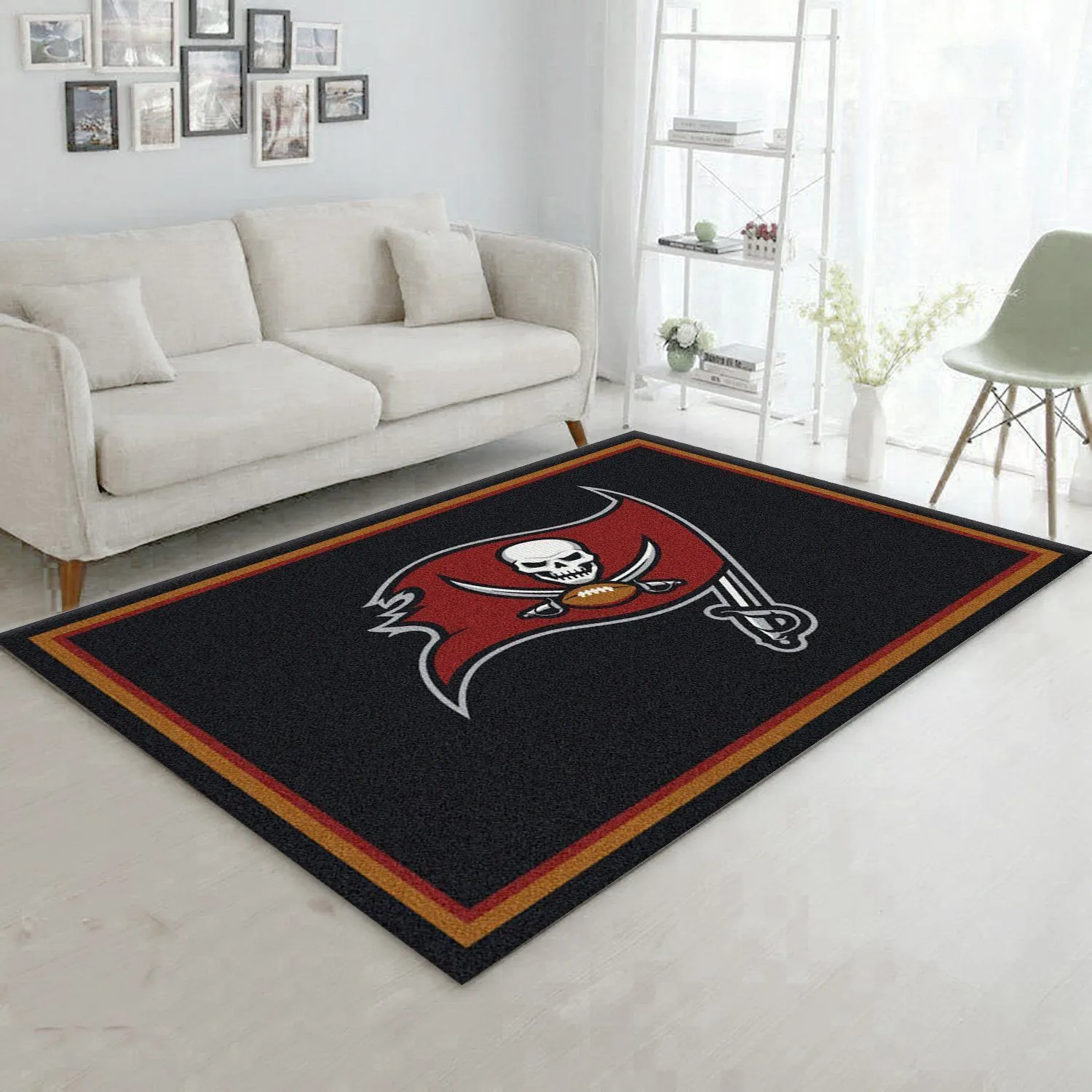 Tampa Bay Buccaneers Imperial Spirit Rug NFL Area Rug For Christmas, Kitchen Rug, Family Gift US Decor Indoor Outdoor Rugs 820YN-7651