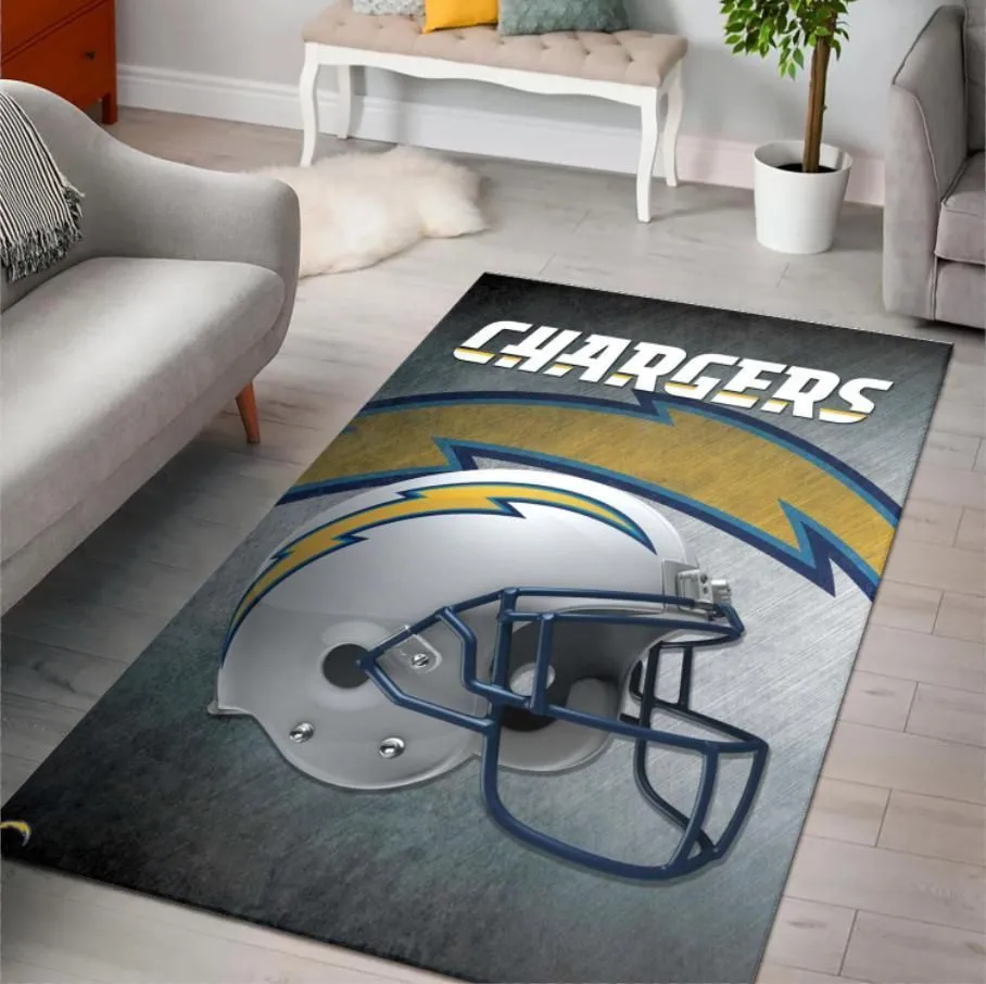 NFL Football Los Angeles Chargers NFL Home Decor Area Rug Rugs For Living Room Rug Home Decor Indoor Outdoor Rugs 387IM-7804