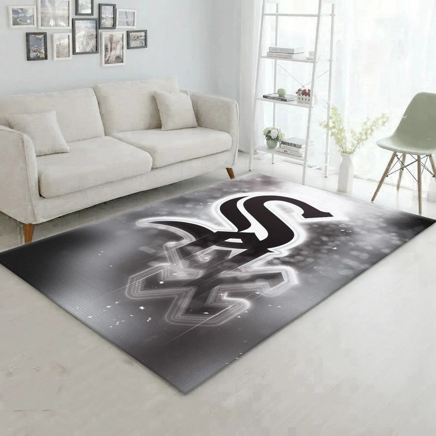 Chicago White Sox NFL Area Rug Living Room Rug Christmas Gift US Decor Indoor Outdoor Rugs 992IV-5433