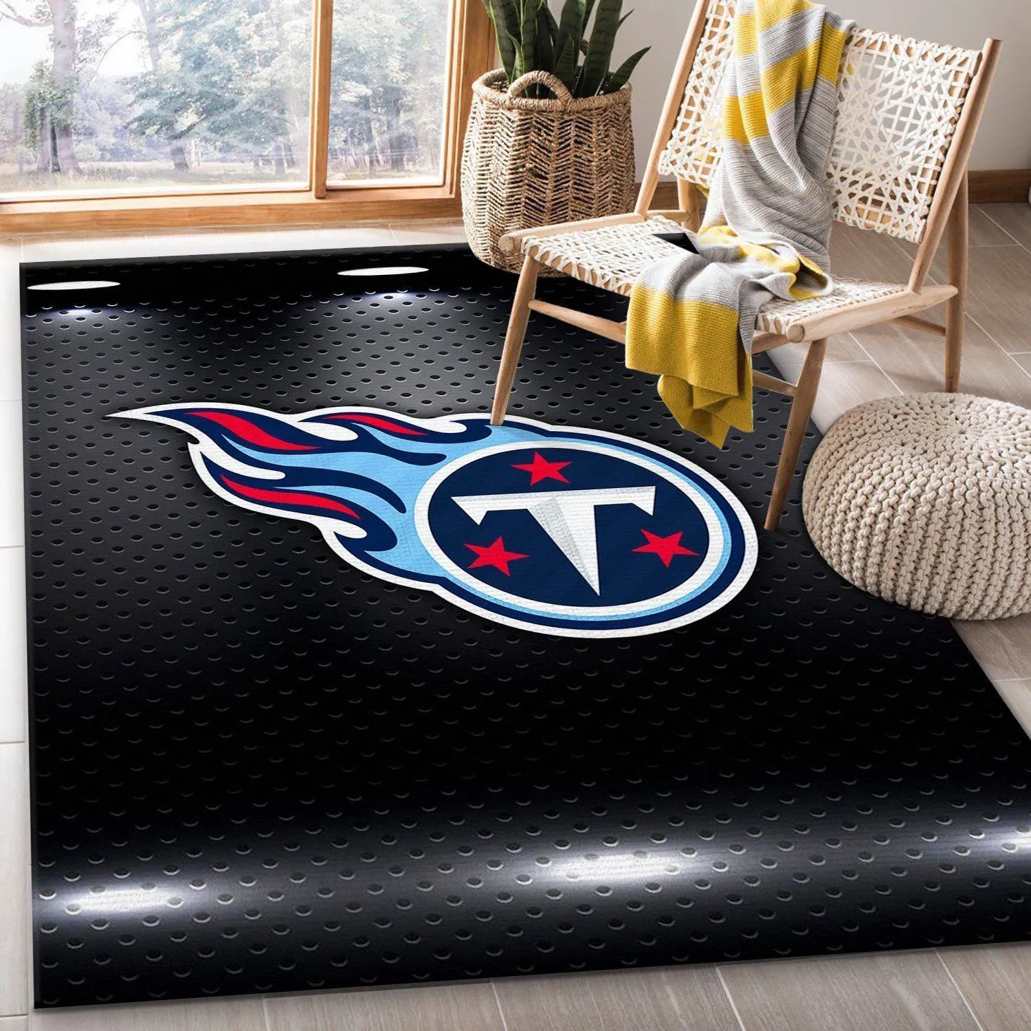 Tennessee Titans NFL Area Rug Bedroom Rug Home US Decor Indoor Outdoor Rugs 702WL-2856