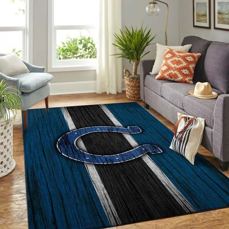 Indianapolis Colts NFL Rug Room Carpet Sport Custom Area Floor Home Decor Indoor Outdoor Rugs 896NL-4332