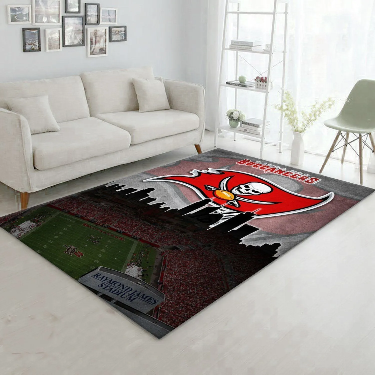 Tampa Bay Buccaneers NFL Area Rug For Christmas Living Room Rug Home Decor Floor Decor Indoor Outdoor Rugs 818LK-5506