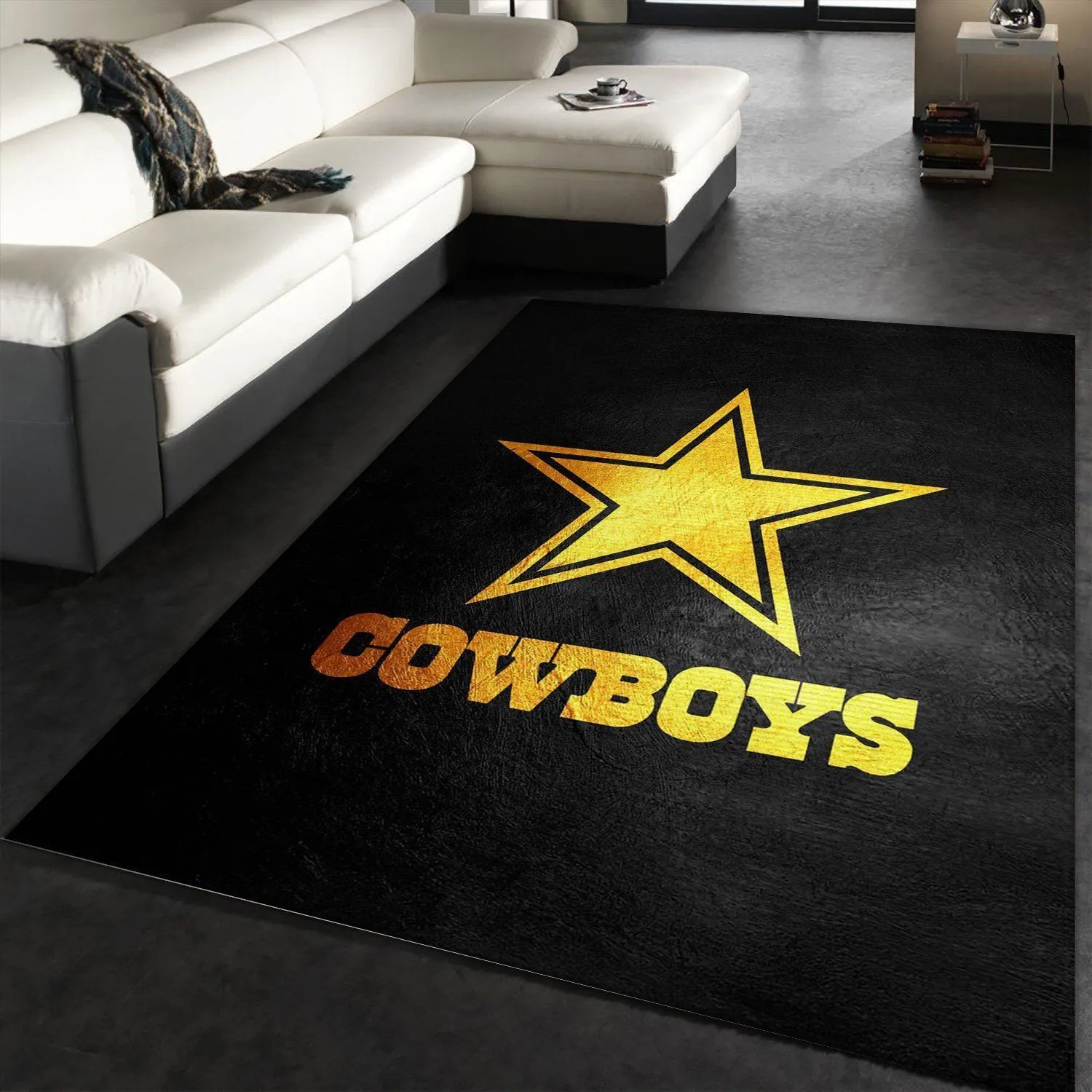 Dallas Cowboys NFL Area Rug, Living Room Rug, Christmas Gift US Decor Indoor Outdoor Rugs 218QS-9192