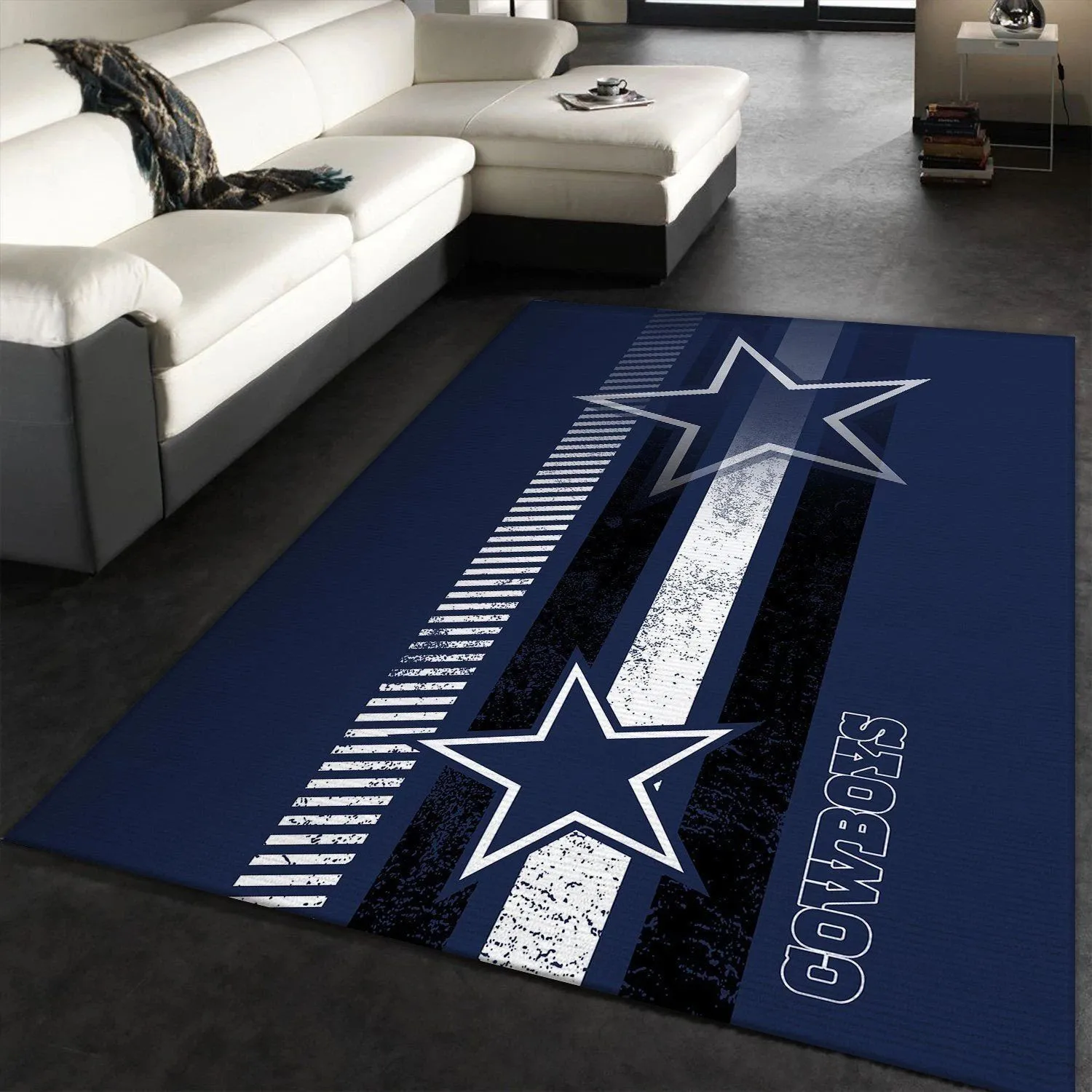Dallas Cowboys NFL Team Logo Rug Room Carpet Custom Area Floor Home Decor Indoor Outdoor Rugs 704OK-3236