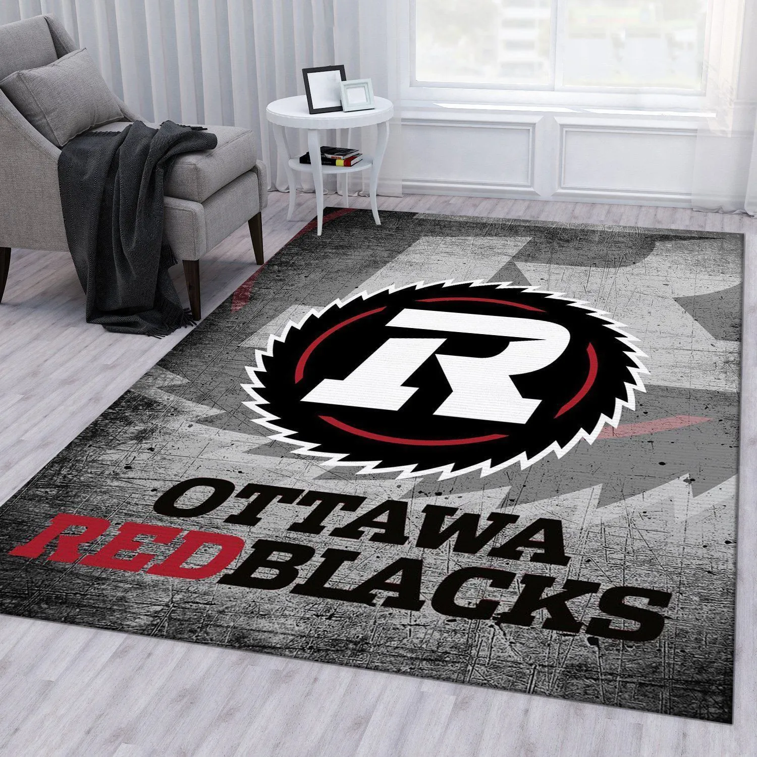 Ottawa Redblacks Football NFL Rug Bedroom Rug Home US Decor Indoor Outdoor Rugs 310OO-4163
