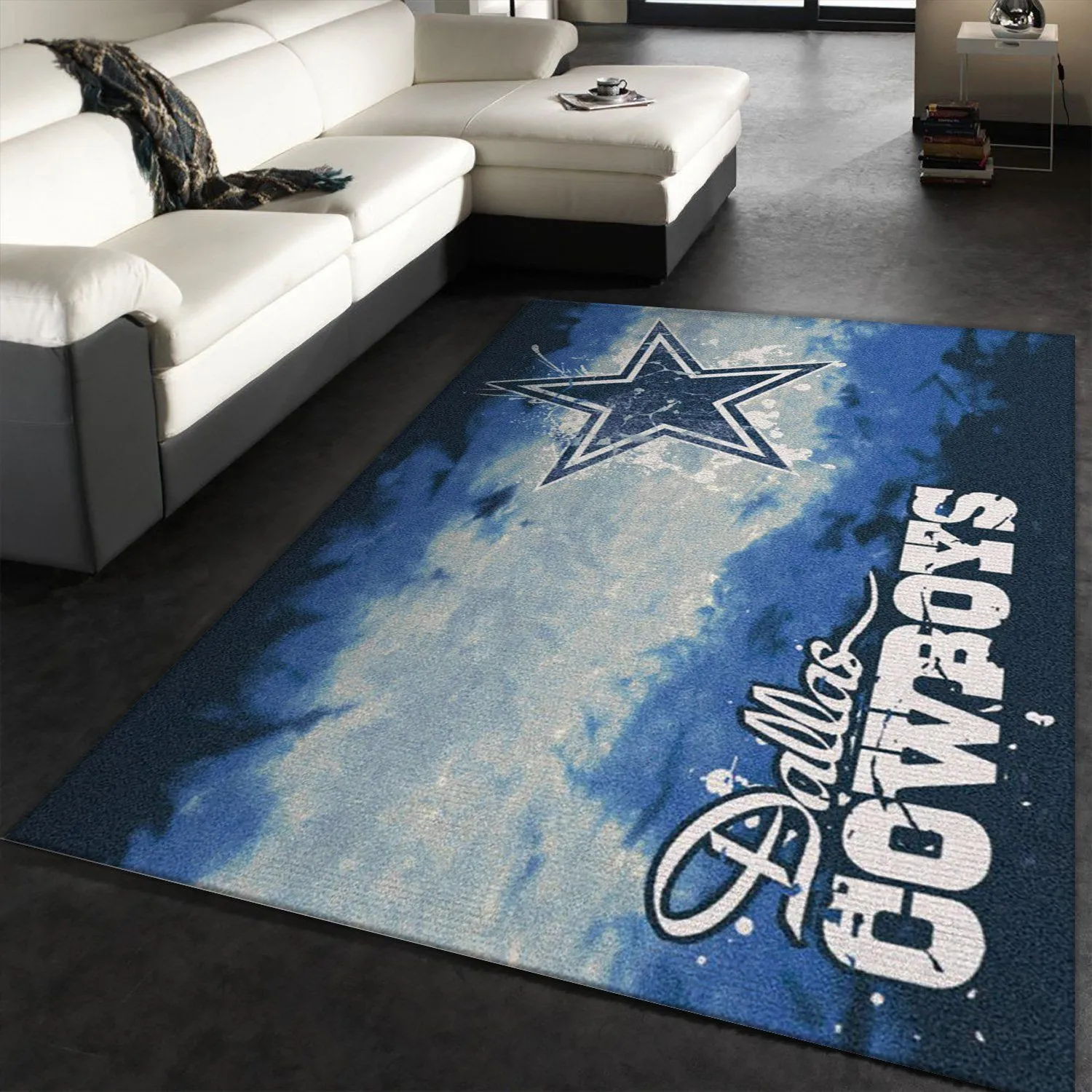 Dallas Cowboys Fade NFL Team Area Rugs For Living Room Rectangle Rug Bedroom Rugs Carpet Flooring Gift 942VQ-5057