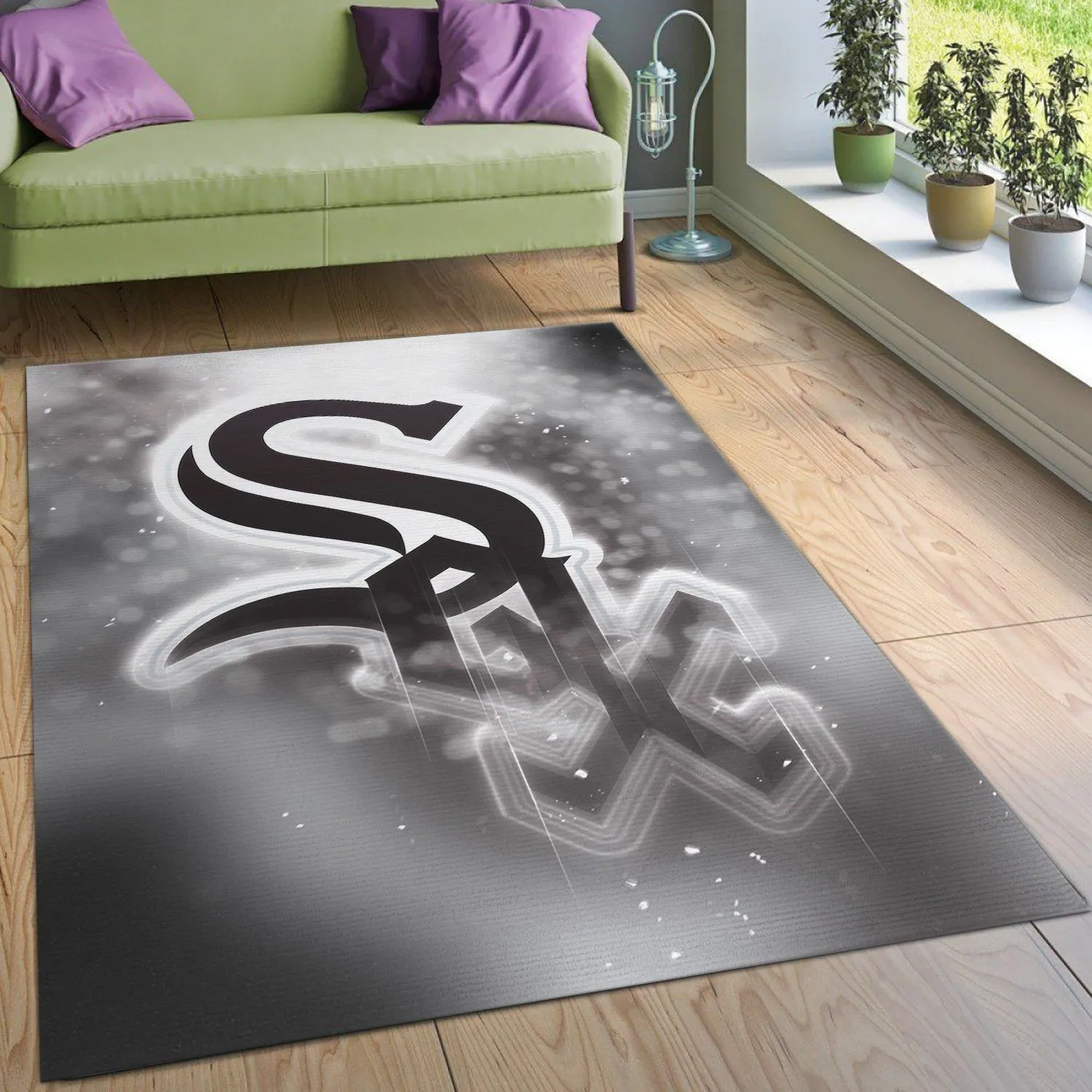 Chicago White Sox NFL Area Rugs For Living Room Rectangle Rug Bedroom Rugs Carpet Flooring Gift 280RR-4616
