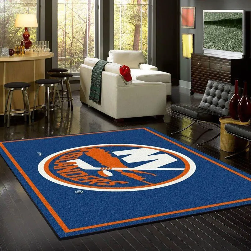 New York Islande NFL Rectangle Area Rugs Carpet For Living Room, Bedroom, Kitchen Rugs, Non-Slip Carpet 771DE-1045