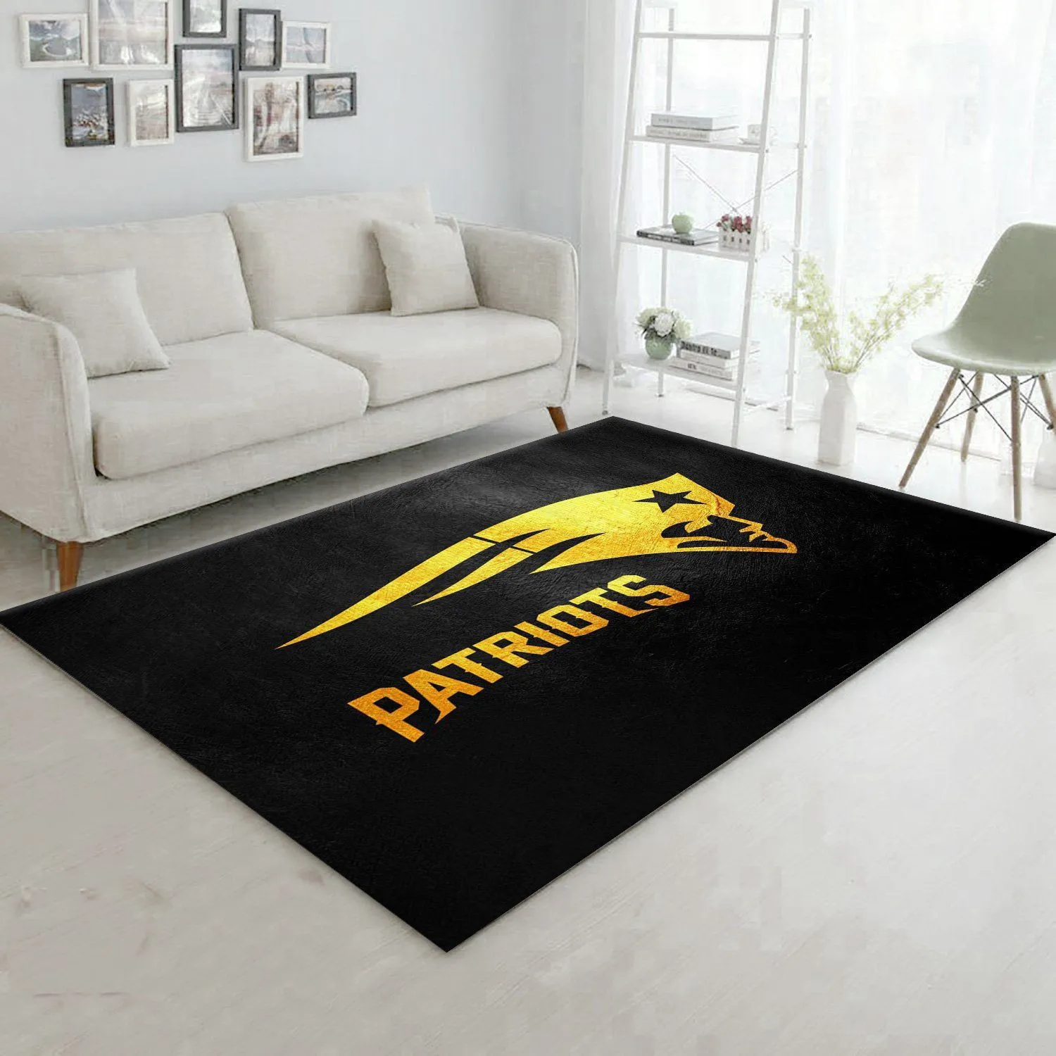 New England Patriots NFL For Christmas Kitchen Rug Rectangle Area Rugs Carpet For Living Room, Bedroom, Kitchen Rugs, Non-Slip Carpet 539VU-2694