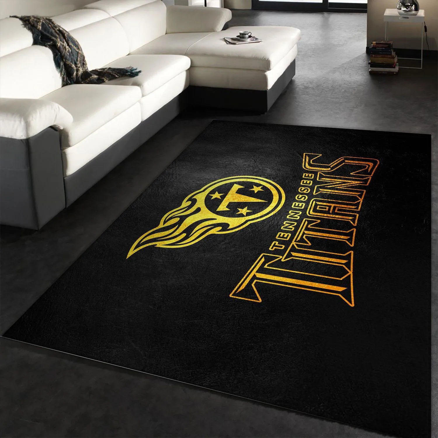 Tennessee Titans NFL Area Rug Rectangle Area Rugs Carpet For Living Room, Bedroom, Kitchen Rugs, Non-Slip Carpet 367NR-8327