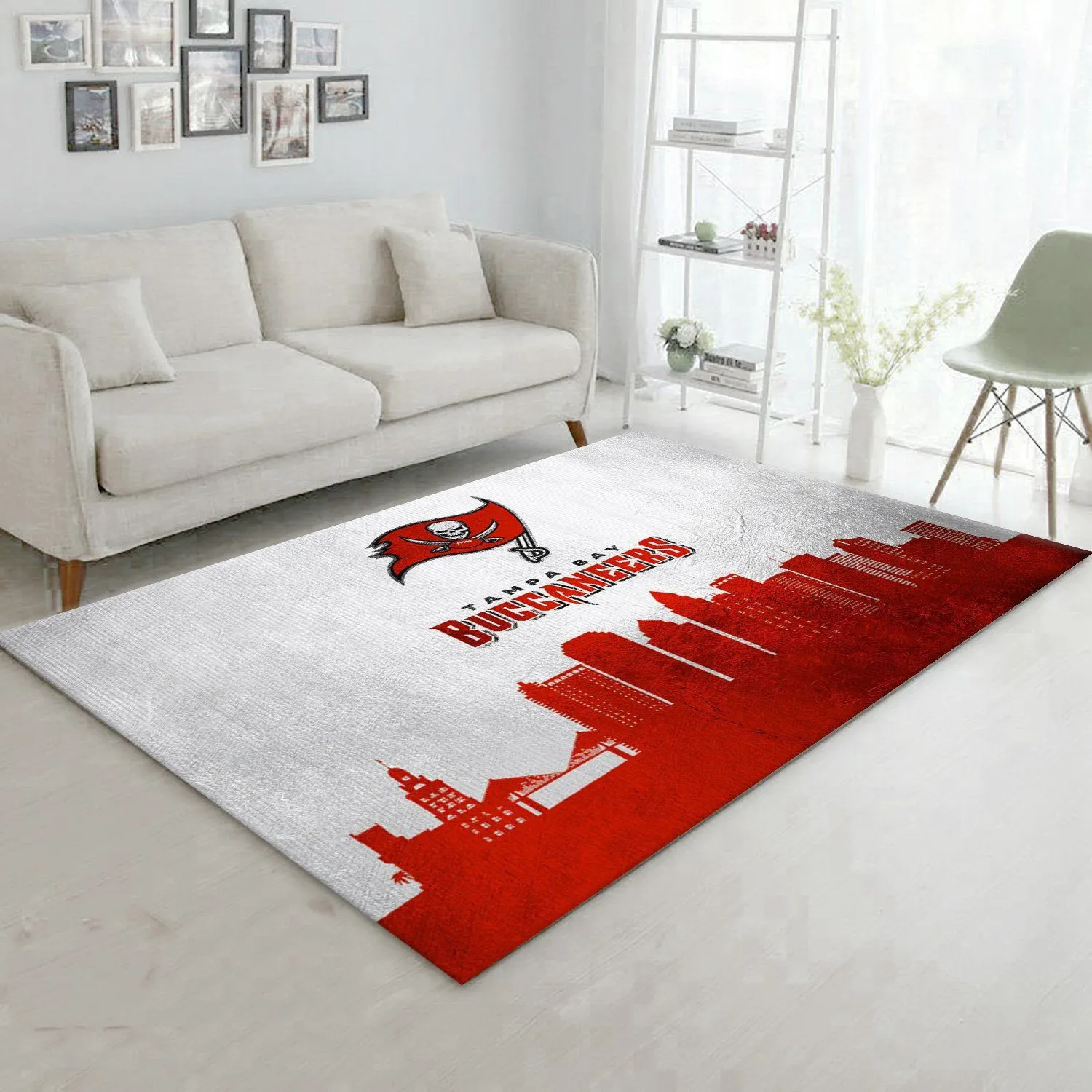 Tampa Bay Buccaneers NFL Kitchen Rug Rectangle Area Rugs Carpet For Living Room, Bedroom, Kitchen Rugs, Non-Slip Carpet 209ZL-2823