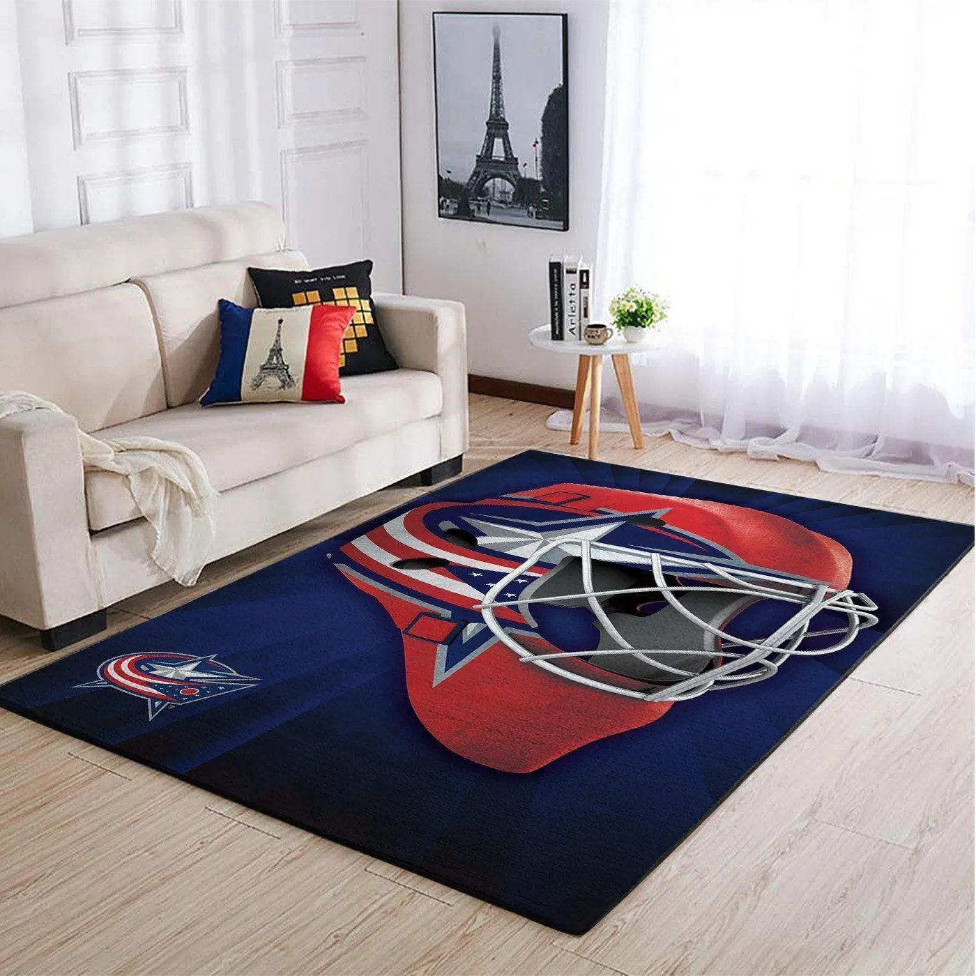 Columbus Blue Jackets NHL Team Logo Style Nice Gift Home Decor Rectangle Area Rug Indoor Outdoor Rugs 199LU-2890