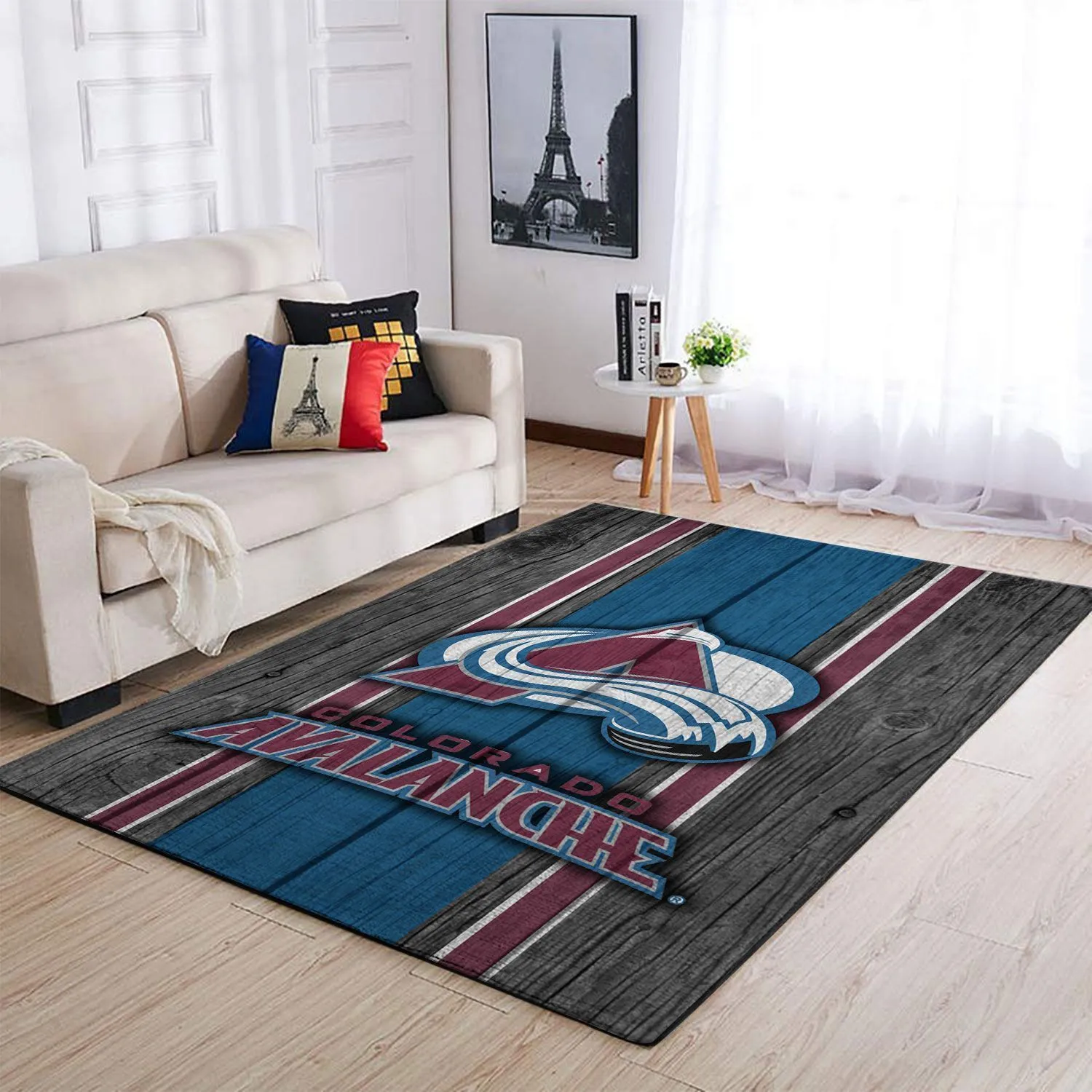 Colorado Avalanche NHL Team Logo Style Nice Gift Home Decor Rectangle Area Rug Indoor Outdoor Rugs 380JG-8702